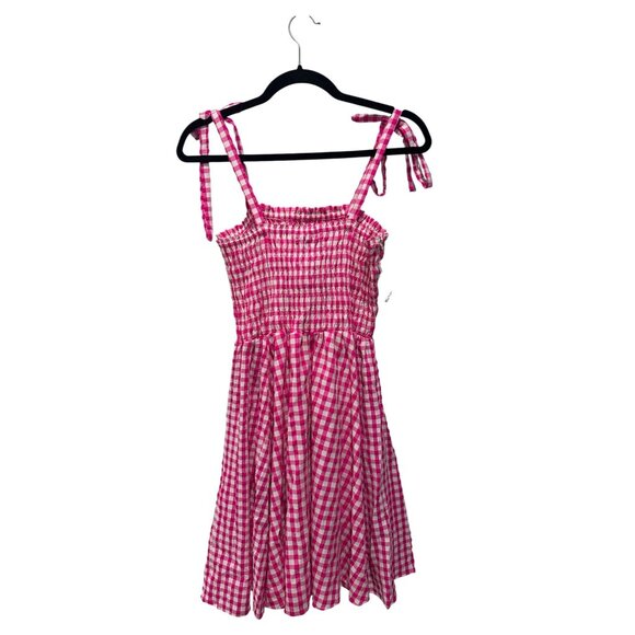 ANGIE Women Pink/White Dress MEDIUM - Picture 3 of 5